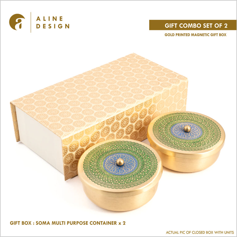 GIFT BOX : SOMA MULTI PURPOSE CONTAINER x 2