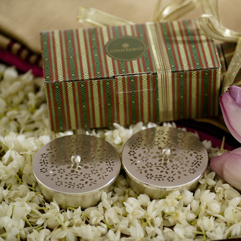 AMBER SHUBHA NUT BOXES GIFT SET