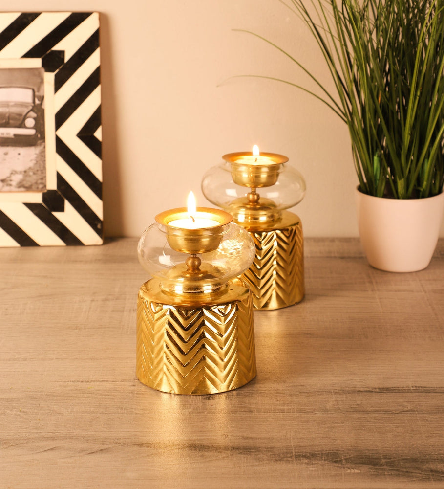 ANUYA CANDLE STAND ( Set of 2)