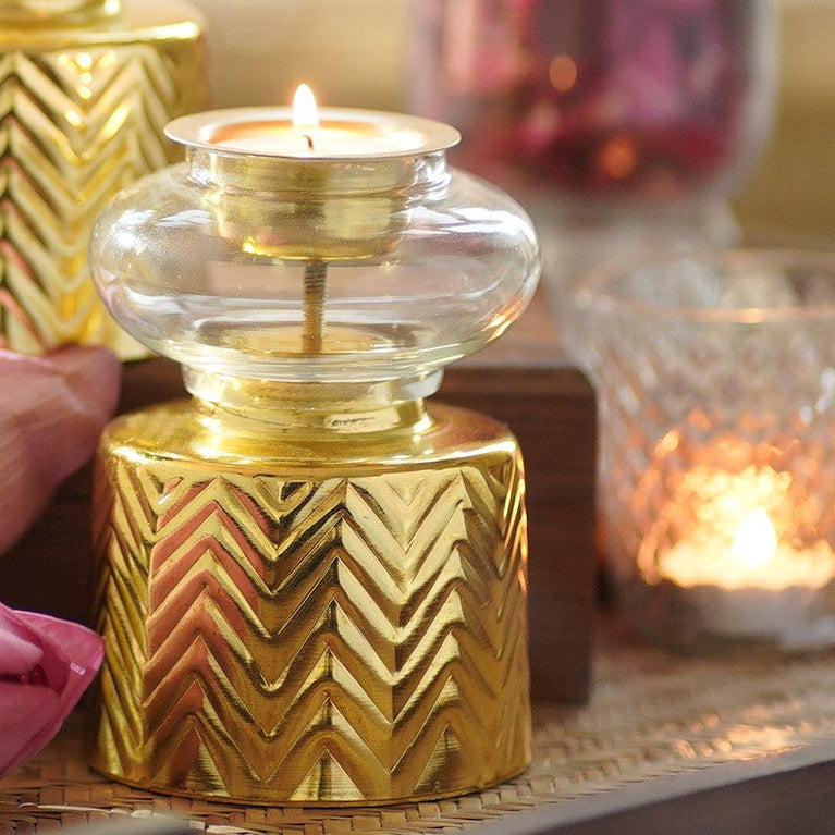 ANUYA CANDLE STAND ( Set of 2)