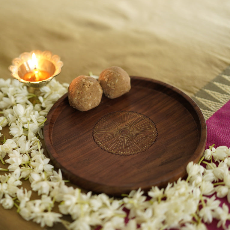 CHAKHRA POOJA PLATE