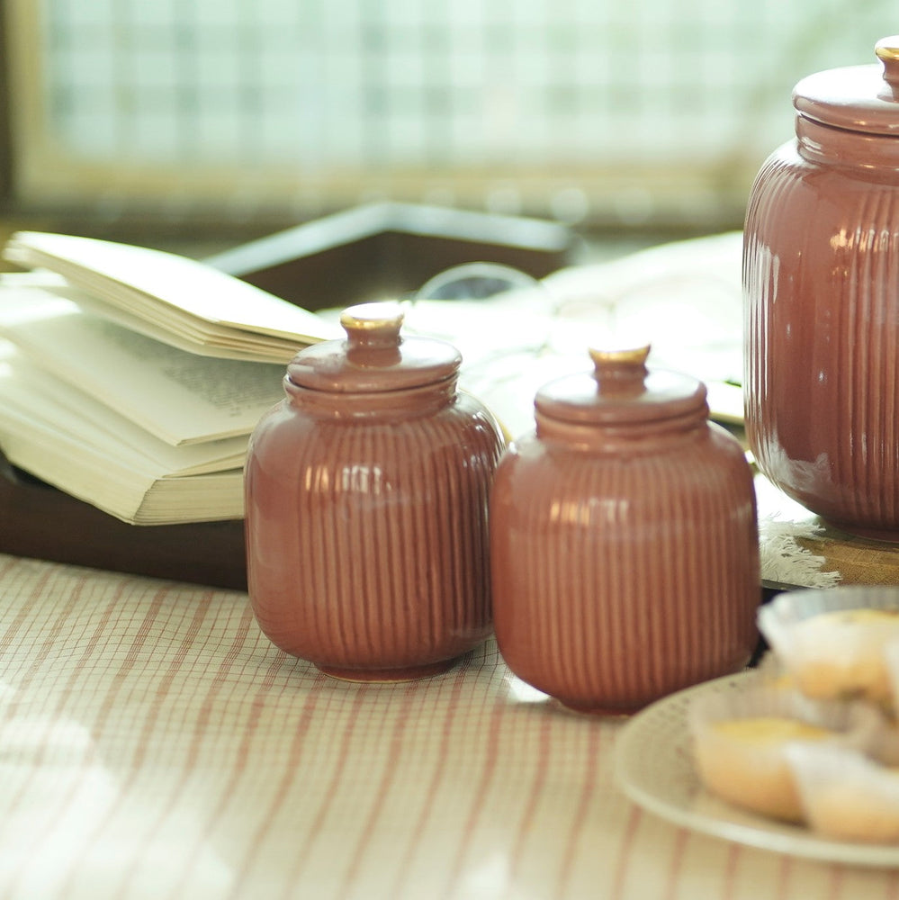 CHEAPORA JAM JARS SMALL SET of 2