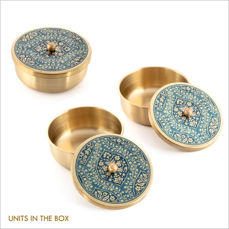 GIFT BOX : OMKARA MUTLI PURPOSE CONTAINER x 3