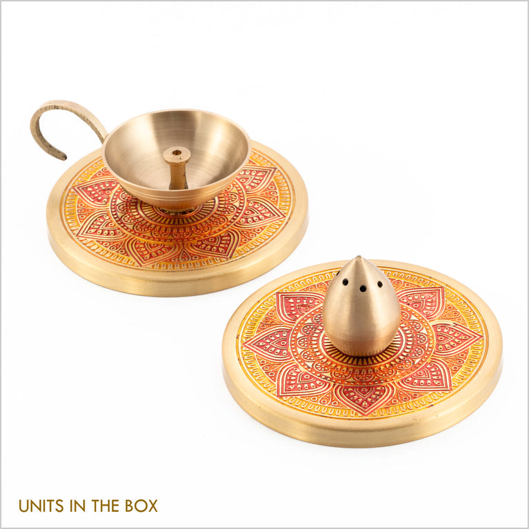 GIFT BOX : PURI DIYA + INCENSE HOLDER