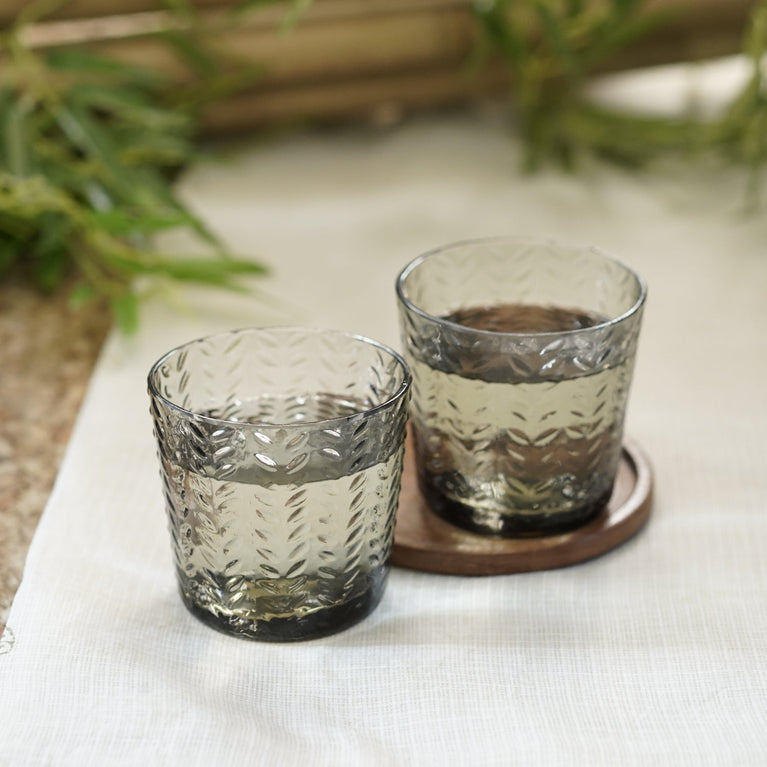MAJULI JUICE SHORT GLASSES SET of 2