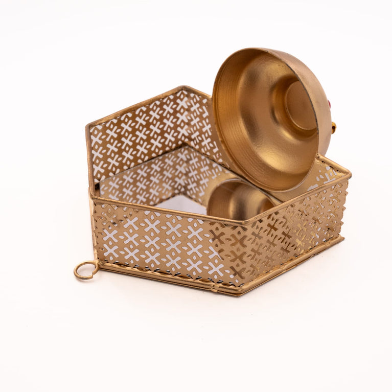 PANCHWATI SMALL WALL LIGHT HOLDER in PWC