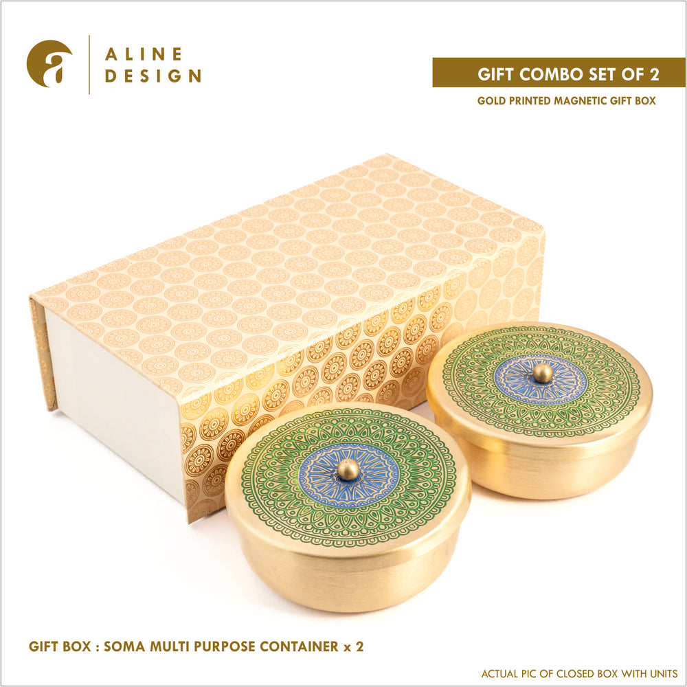 GIFT BOX : SOMA MULTI PURPOSE CONTAINER x 2
