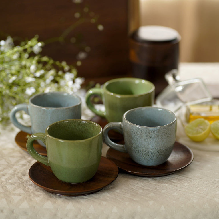 BHOR TEA JADE CUPS (Set of 2)