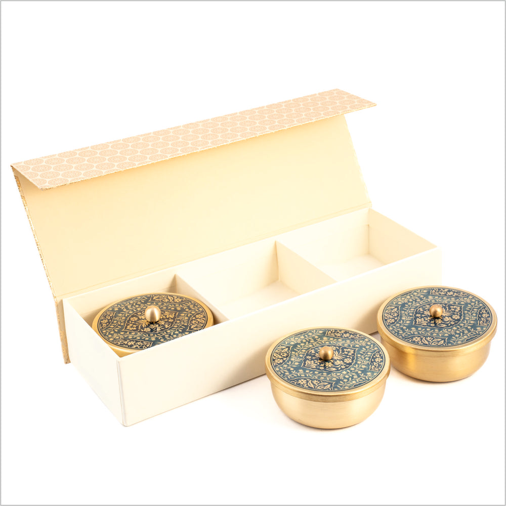 GIFT BOX : OMKARA MUTLI PURPOSE CONTAINER x 3