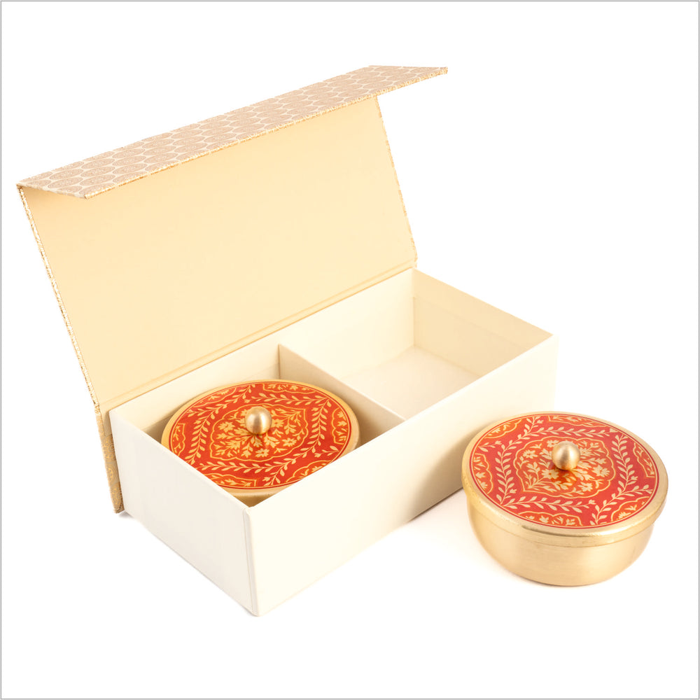 GIFT BOX : SANSKAAR MULTI PURPOSE CONTAINER x 2