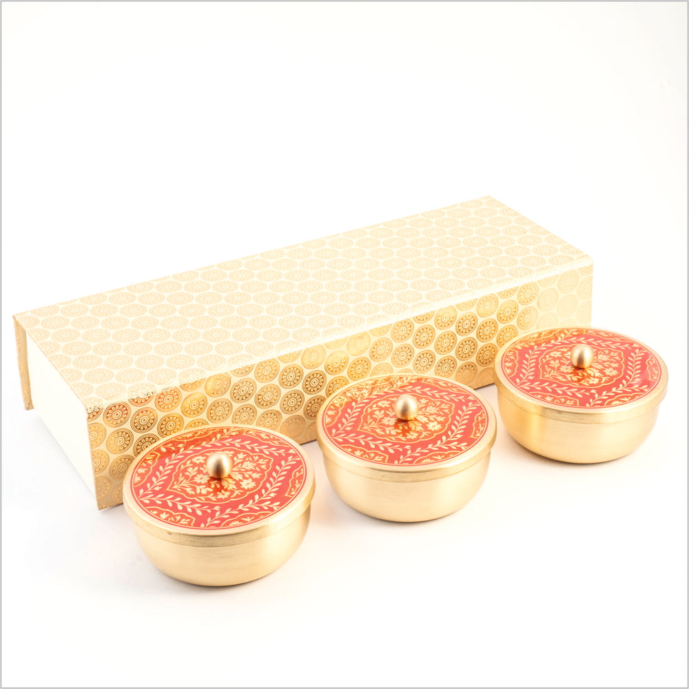 GIFT BOX : SANSKAAR MUTLI PURPOSE CONTAINER x 3