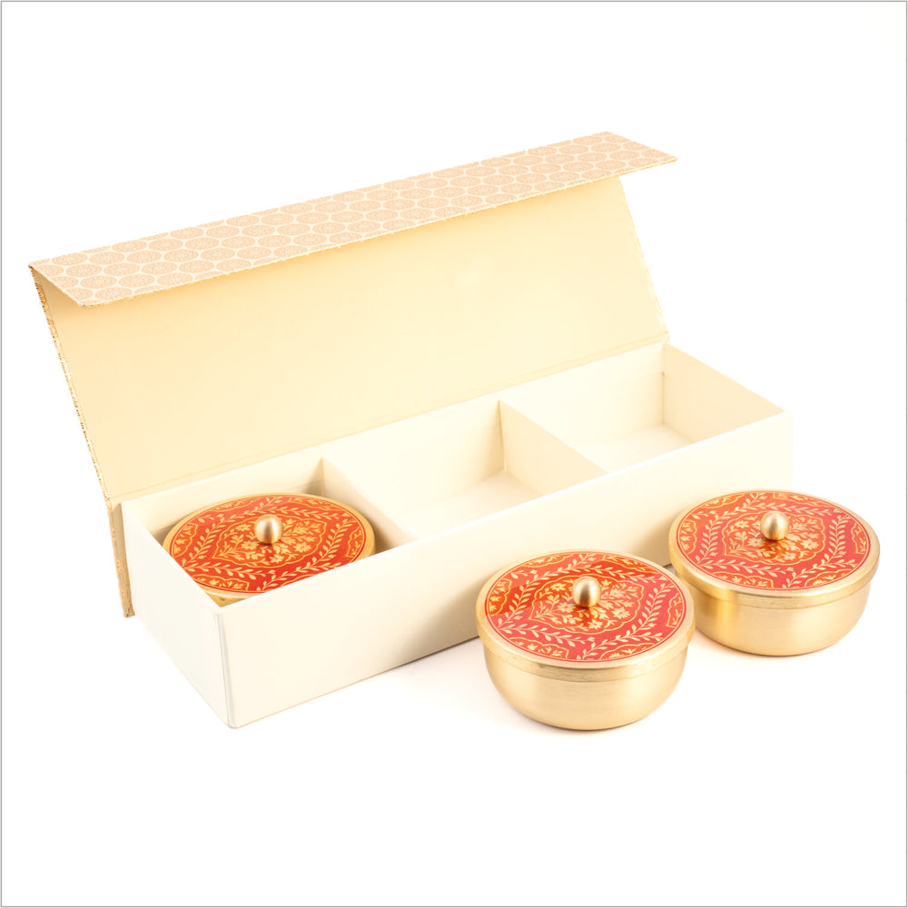 GIFT BOX : SANSKAAR MUTLI PURPOSE CONTAINER x 3