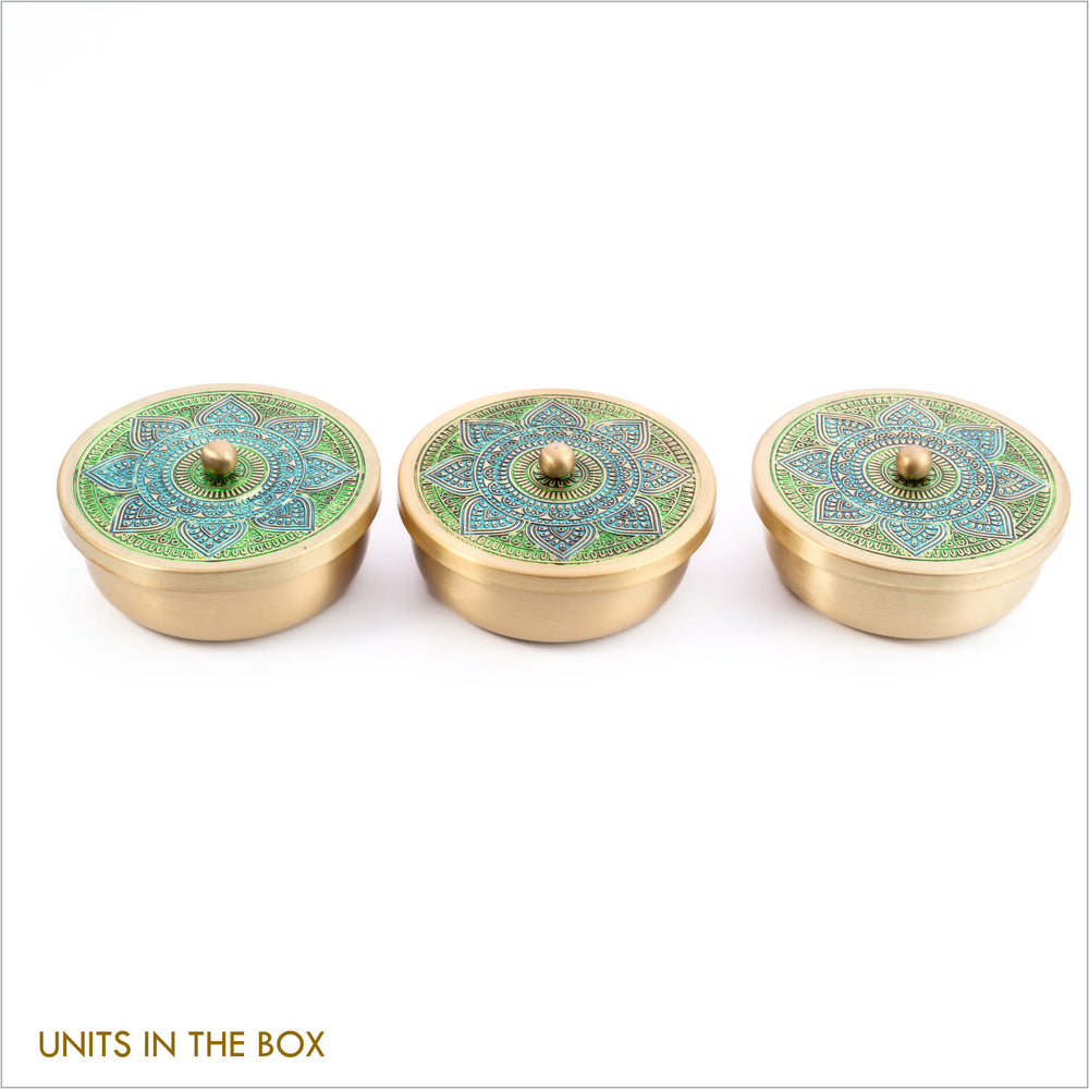 GIFT BOX : VRINDA MULTI PURPOSE CONTAINER x 3
