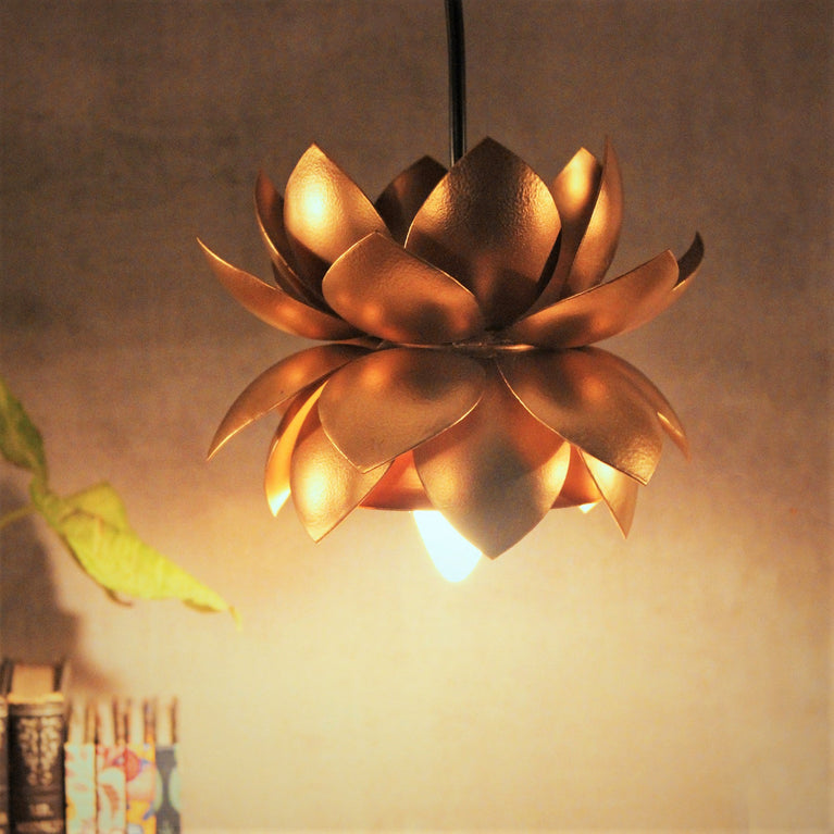 SAROVER HANGING COPPER LAMP & FITTING